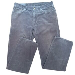 Polo Ralph Lauren Corduroy‎ Pants Mens 34/32 Brown Straight Leg 100% Cotton